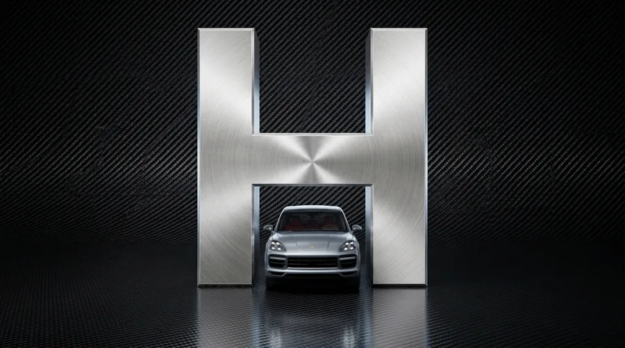 PORSCHE hərfi H